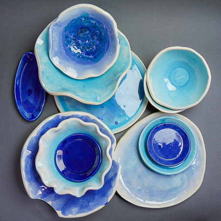 Set bol și 2 farfurii Sky 26/12 cm [3]