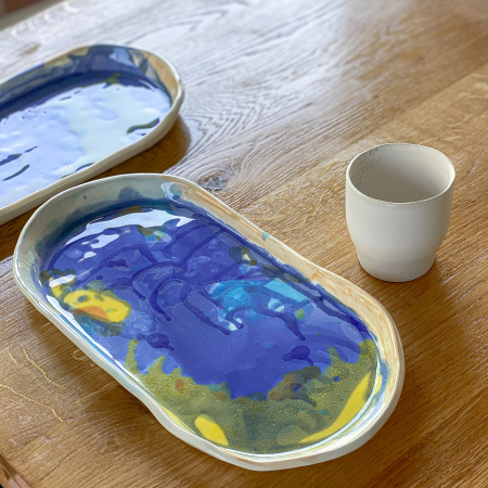Farfurii - Platou oval Sun & Sky 32/16