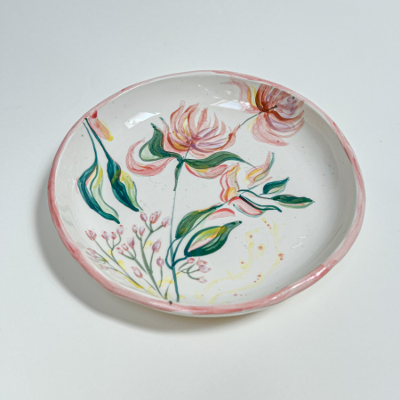 Farfurie largă Roșie 24/3 cm [1]