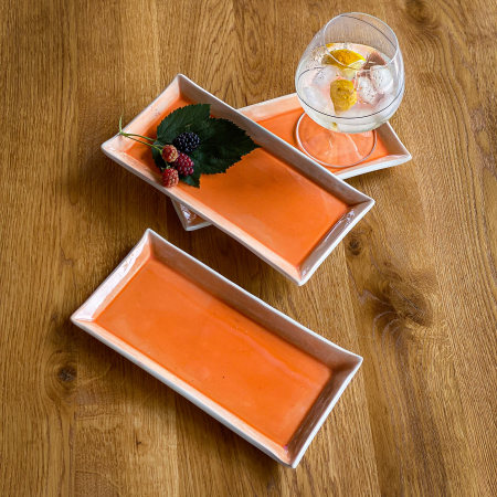 Farfurii - Platou Orange 24/12 cm