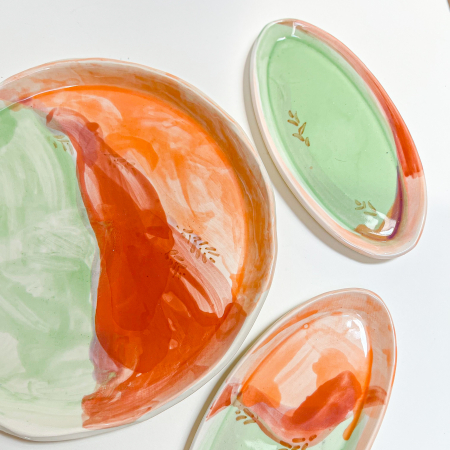 Platouri 3, Orange / Green 31/11 [1]