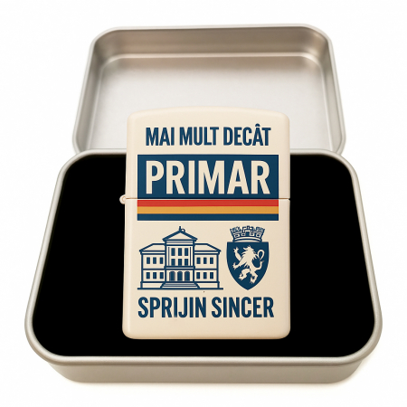 Cadouri Personalizate - Brichetă Personalizată Cadou Primar – cu Design Tematic și Poză