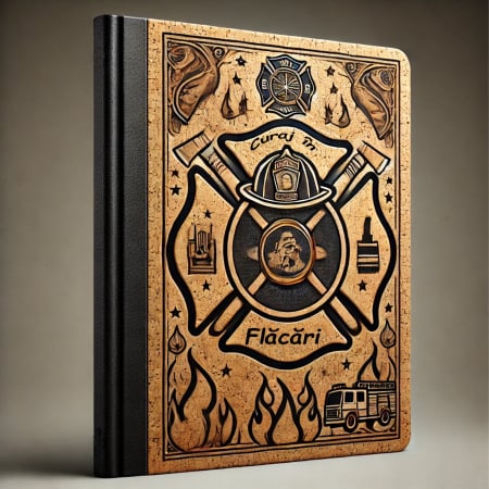 Agendă Personalizată Cadou Pompier – cu Text Personalizabil