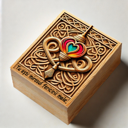 Parfum Arabesc Cadou Iubit - Cutie Personalizată cu Text