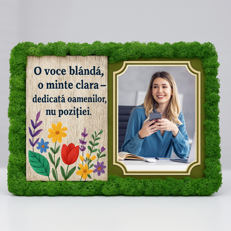 Tablouri  Licheni - Tablou Licheni Cadou Primar/Primăriță