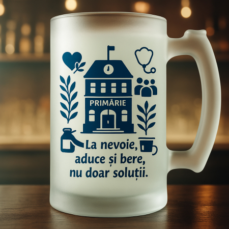 Halbe Personalizate - Halbă Personalizata Cadou Primar