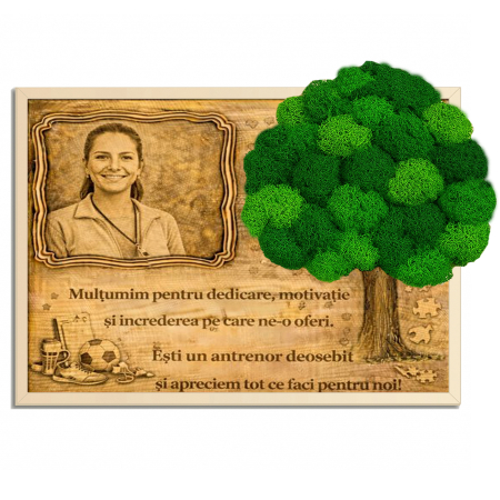 Toate Produsele - Tablou Licheni Cadou Antrenori