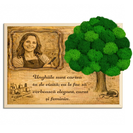 Toate Produsele - Tablou Licheni Cadou Nail Stilyst