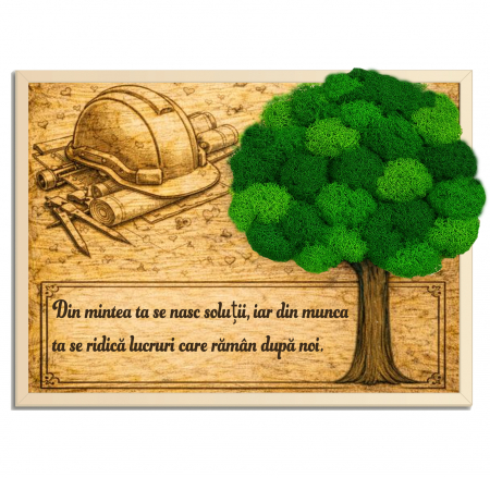 Tablouri - Tablou Licheni Cadou Ingineri