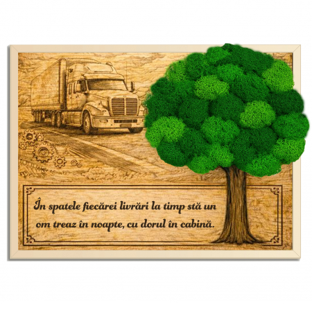 Tablouri - Tablou Licheni Cadou Soferi Tir