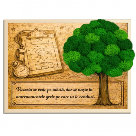 Tablouri - Tablou Licheni Cadou Antrenori