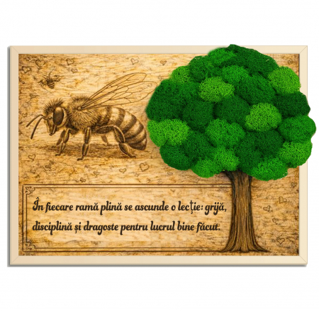 Tablouri - Tablou Licheni Cadou Apicultor