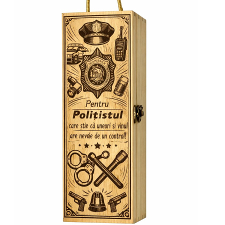 Cadouri Personalizate - Set Cadou Tematic pentru Polițist