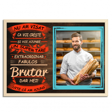 Cadouri Meserii&Hobby - cadou-pentru-brutar-tablou-pe-lemn-personalizat-cu-poza-si-text.jpg