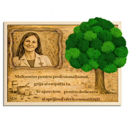 Tablou Licheni Cadou Farmacista