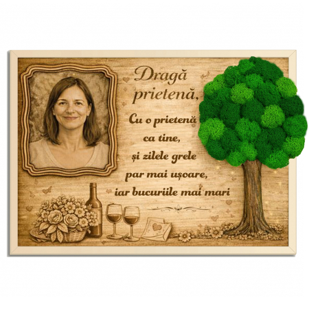 Tablou Licheni Cadou Prietena