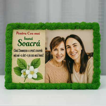 Tablou cu Licheni Naturali Personalizat