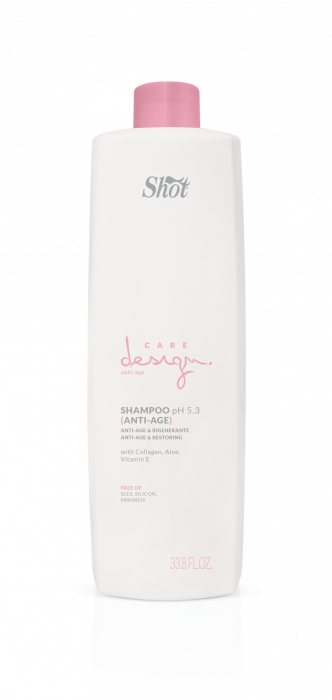 SHOT - Sampon restructurant pentru par ANTI-AGE - 1000 ml (1L)