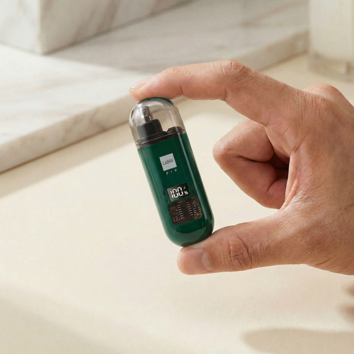 Aparat de tuns par nas/urechi SNAP TRIM - Verde [2]