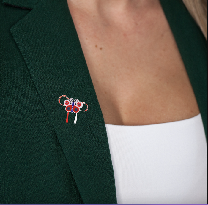 Martisor tip brosa - Fluture [2]