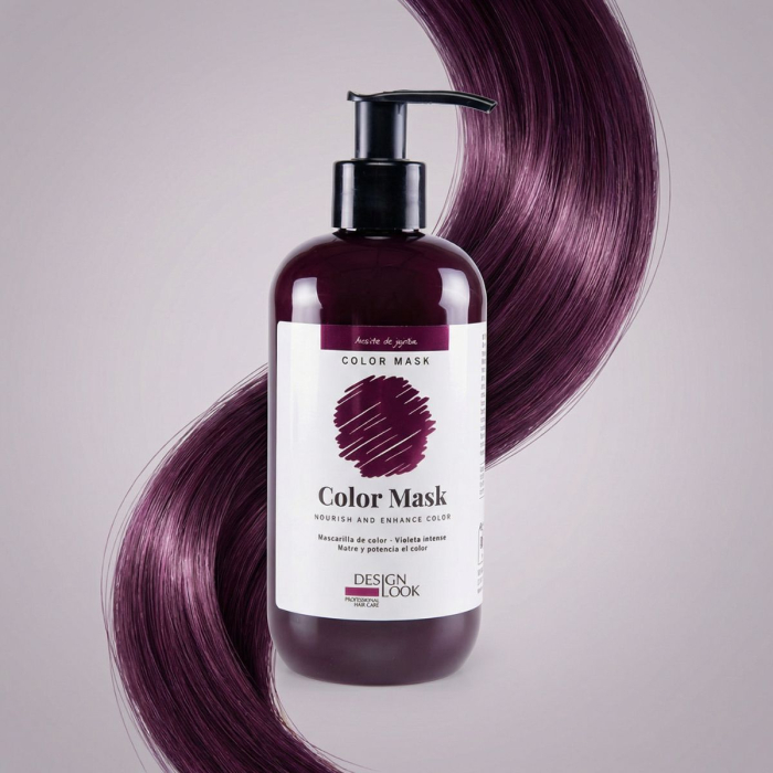 Masca coloranta pentru par Design Look - 300 ml - VIOLET INTENS [2]