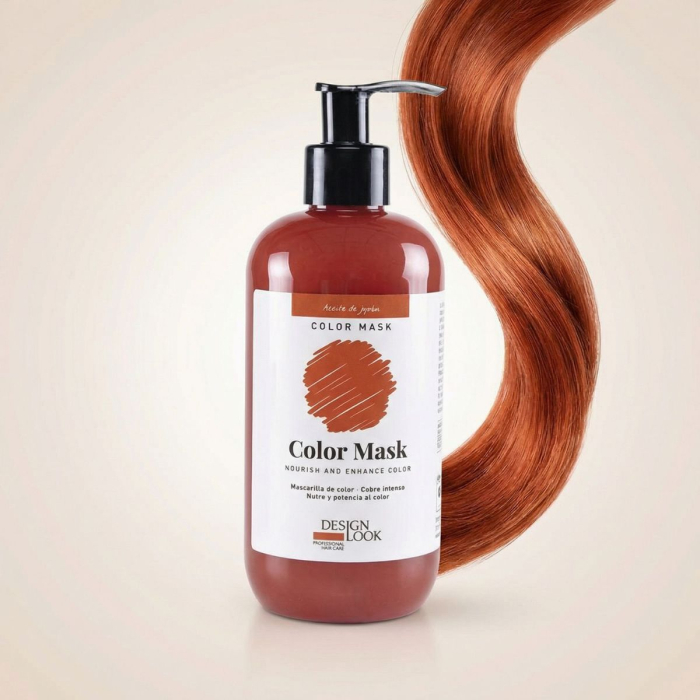 Masca coloranta pentru par Design Look - 300 ml - CUPRU INTENS [2]