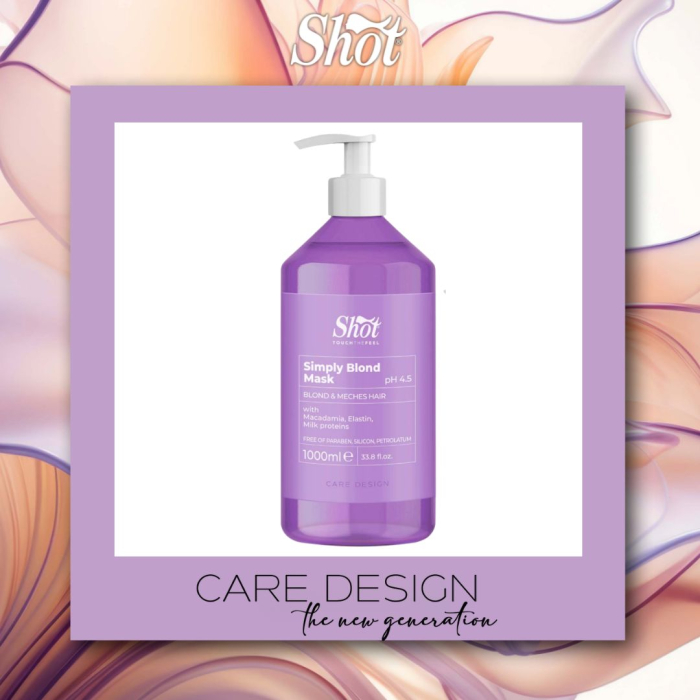 Masca pentru par blond SIMPLY BLOND - Shot - 1000ml - NEW EDITION [1]