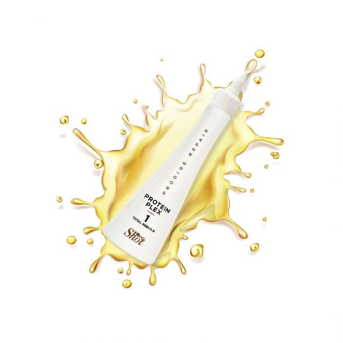 PROTEIN PLEX Shot 250ml- Total rebuild SALON - Tratament intensiv părul distrus protejarea timpul serviciilor chimice [2]
