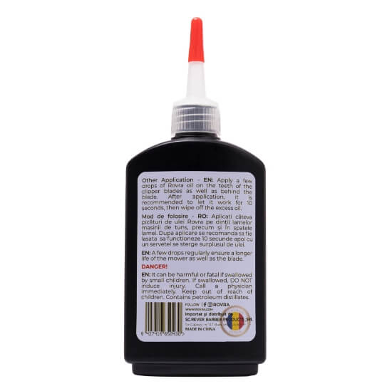 ROVRA - Ulei pentru ungerea masinilor de tuns 120 ml-visuel-beauty-expert-produse-profesionale-infrumusetare-dotari-saloane-infrumusetare [4]