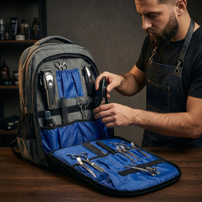 rucsac-frizerie-rovra-organizator-ustensile-barber-culoare-gri--visuel-coafura-suport-ustensile-accesorii-coafura-visuel-beauty-shop-produse-profesionale-de-infrumusetare-dotari-saloane-infrumusetare [2]