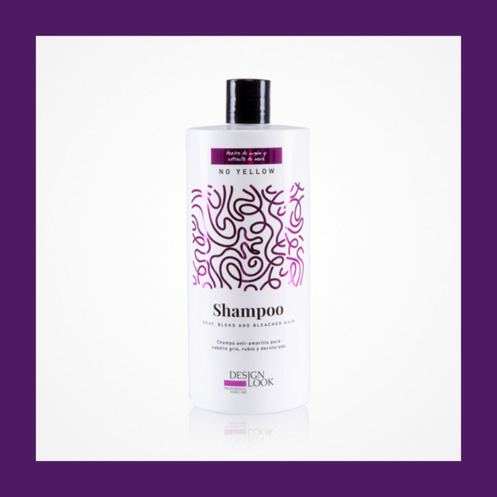 Sampon pentru par cu efect antigalben - No Yellow - Design Look - 1000ml [3]