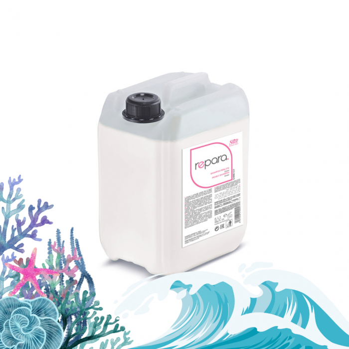 Sampon pentru par REPARA - pentru spalari frecvente 10L - Shot - AROMA OCEAN