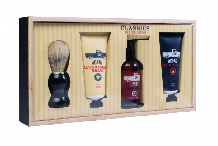 set-cadou-barbati-classics-skin-care-for-men-pentru-corp-si-fata-pamatuf-barbierit-after-shave-balsam-gel-de-dus-gel-curatare-fata [2]