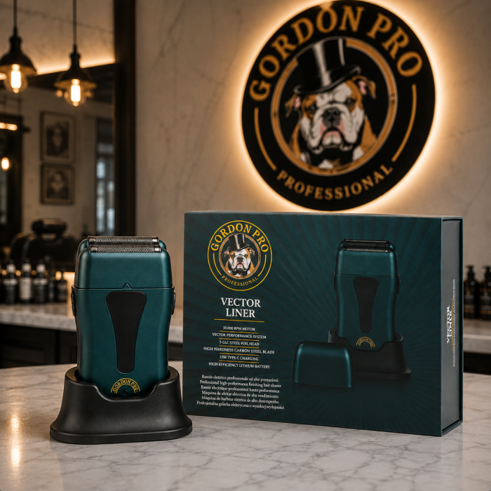 Set combo masini tuns frizerie Gordon Vector Line PRO Green: clipper + trimmer + shaver [5]