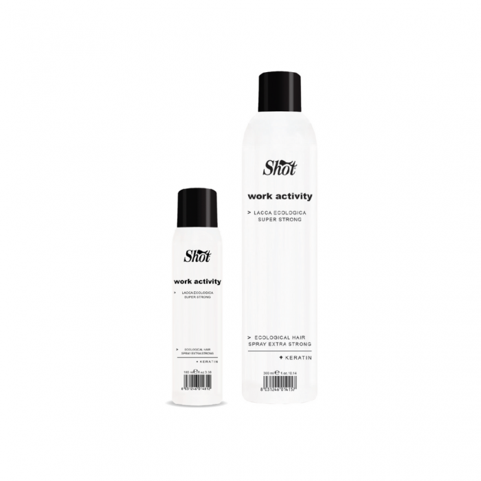 Spray fixativ ecologic NO GAS cu KERATINA - SUPER STRONG - SHOT - 300 ml [2]