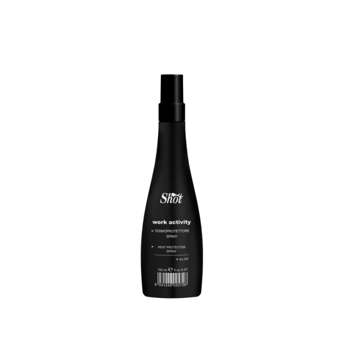 Spray protecție termică pentru par - Shot Work Activity 150 ml – termoprotector păr [2]