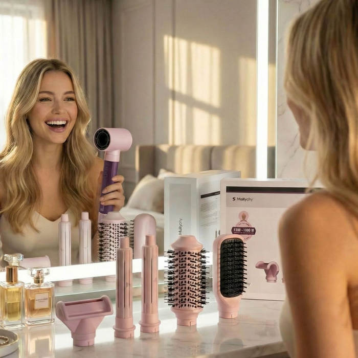 Uscător de par 6in1 - MULTY DRY - cu 6 capete interschimbabile [2]