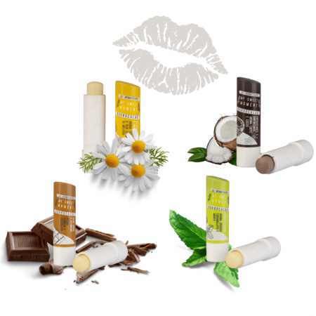 Strugurel | balsam de buze - Set 4 balsamuri de buze MySweetMoment
