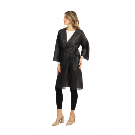Kimono-uri - kimono-din-tnt-deluxe-negru-labor-pro-visuel-beauty-shop-produse-profesionale-de-infrumusetare-dotari-saloane-infrumusetare
