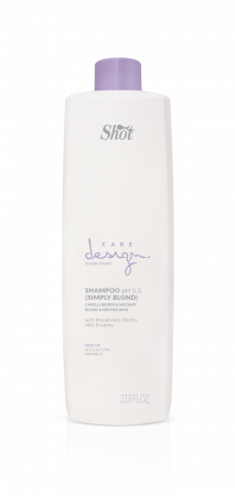 Tratamente par profesionale - sampon-simply-blond-shot-coafura-visuel-beauty-shop-produse-profesionale-de-infrumusetare-dotari-saloane-infrumusetare