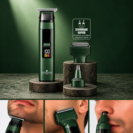 Produse Noi - Aparat ingrijire barbati 3in1GORDON Magnetic Grooming