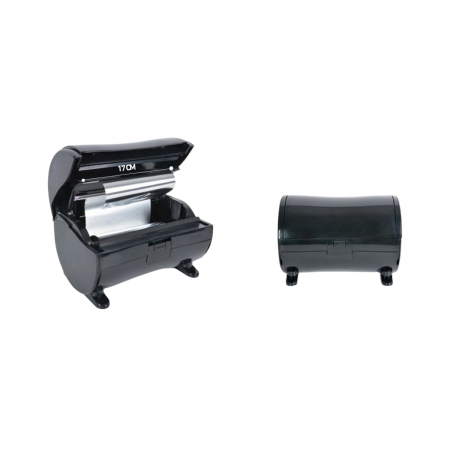 Produse profesionale pentru par - aparat-pentru-taiat-folie-de-alumniu-black-latime-17-cm-visuel-coafura-folii-suvite-accesorii-coafura-visuel-beauty-shop-produse-profesionale-de-infrumusetare-dotari-saloane-infrumusetar