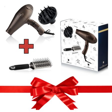 Uscatoare de par profesionale - B333-set-cadou-brush-and-dry-uscator-difuzor-perie-labor-pro-visuel-beauty-shop-coafura