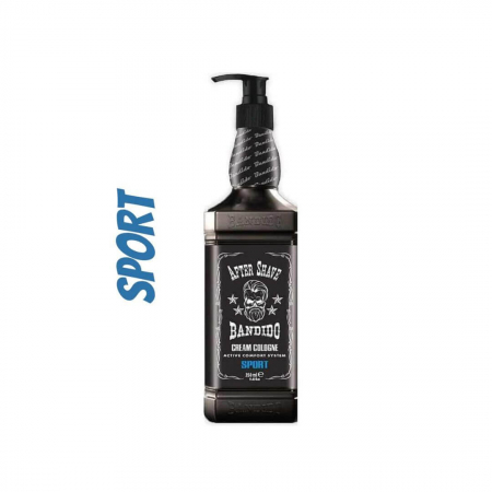 Consumabile frizerie - bandido-after-shave-crema-sport-350ml-coafor-frizerie-barber-visuel-beauty-shop-produse-profesionale-de-infrumusetare-dotari-saloane-infrumusetare