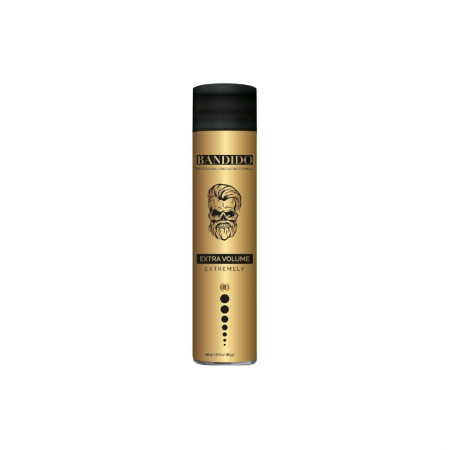 Fixativ profesional - bandido-fixativ-extremely-gold-400ml-coafor-frizerie-barber-visuel-beauty-shop-produse-profesionale-de-infrumusetare-dotari-saloane-infrumusetare