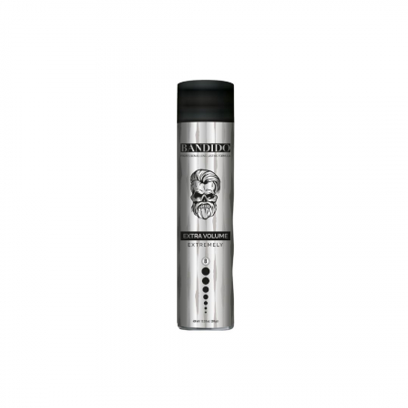Fixativ profesional - bandido-fixativ-extremely-silver-400ml-coafor-frizerie-barber-visuel-beauty-shop-produse-profesionale-de-infrumusetare-dotari-saloane-infrumusetare