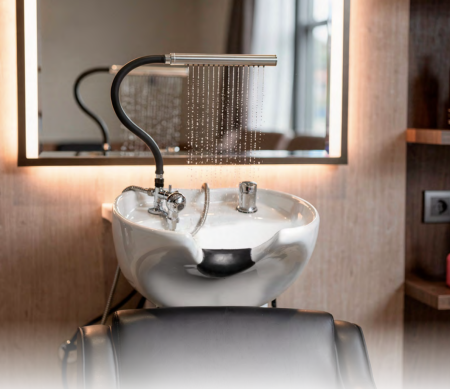 Scafa salon profesionala coafor | frizerie - Dus spa pentru lavoar salon infrumusetare WELLNESS