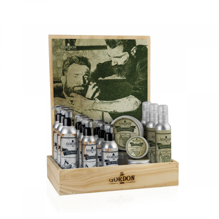 Produse cosmetice barber - expozitor-gordon-pentru-ingrijire-barba-mustata-barber-frizerie-produse-cosmetice-barber-visuel-beauty-shop-produse-profesionale-de-infrumusetare-dotari-saloane-infrumusetare
