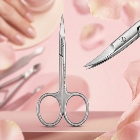 Forfecuta profesionala pentru cuticule ES458 - lucioasă [1]