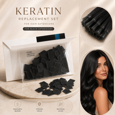 Extensii par natural - keratina-pentru-extensii-de-par-set-25-buc-labor-pro--coafura-visuel-beauty-expert